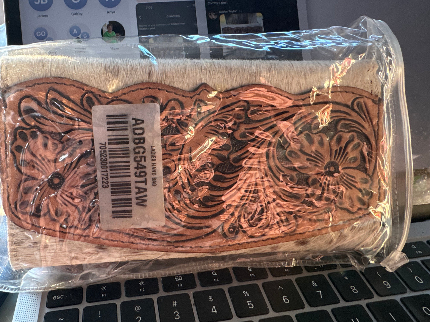 Tooled wallet