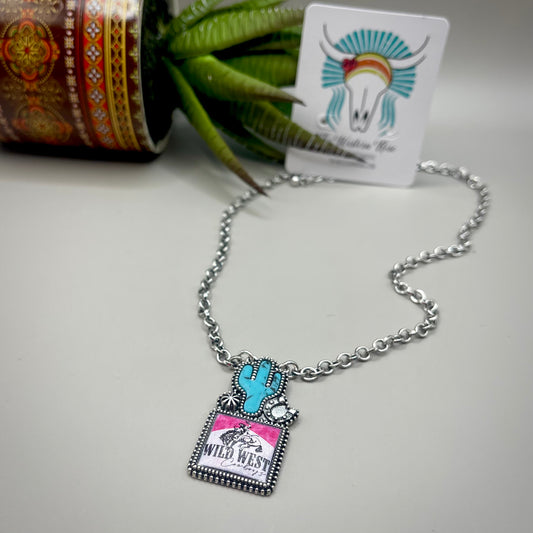 Pink Rodeo Necklace