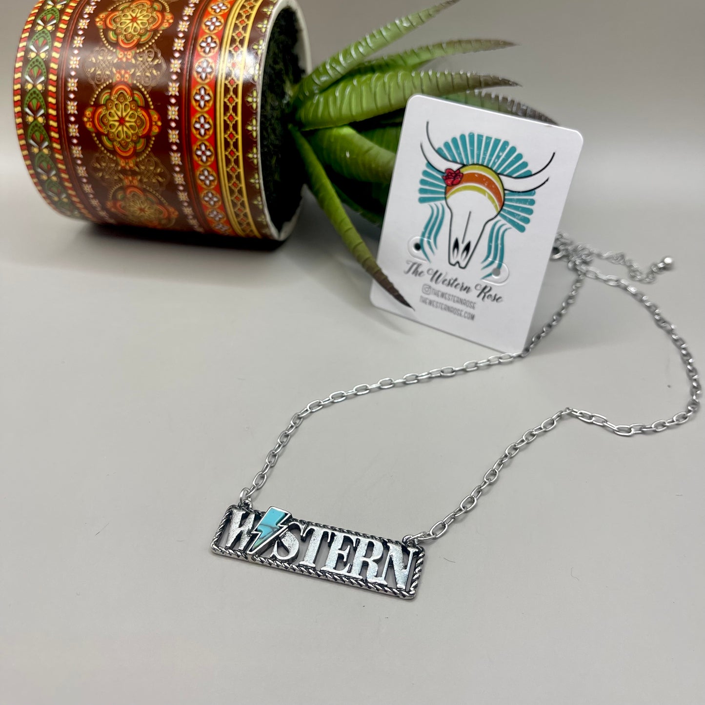 Western Bar Necklace