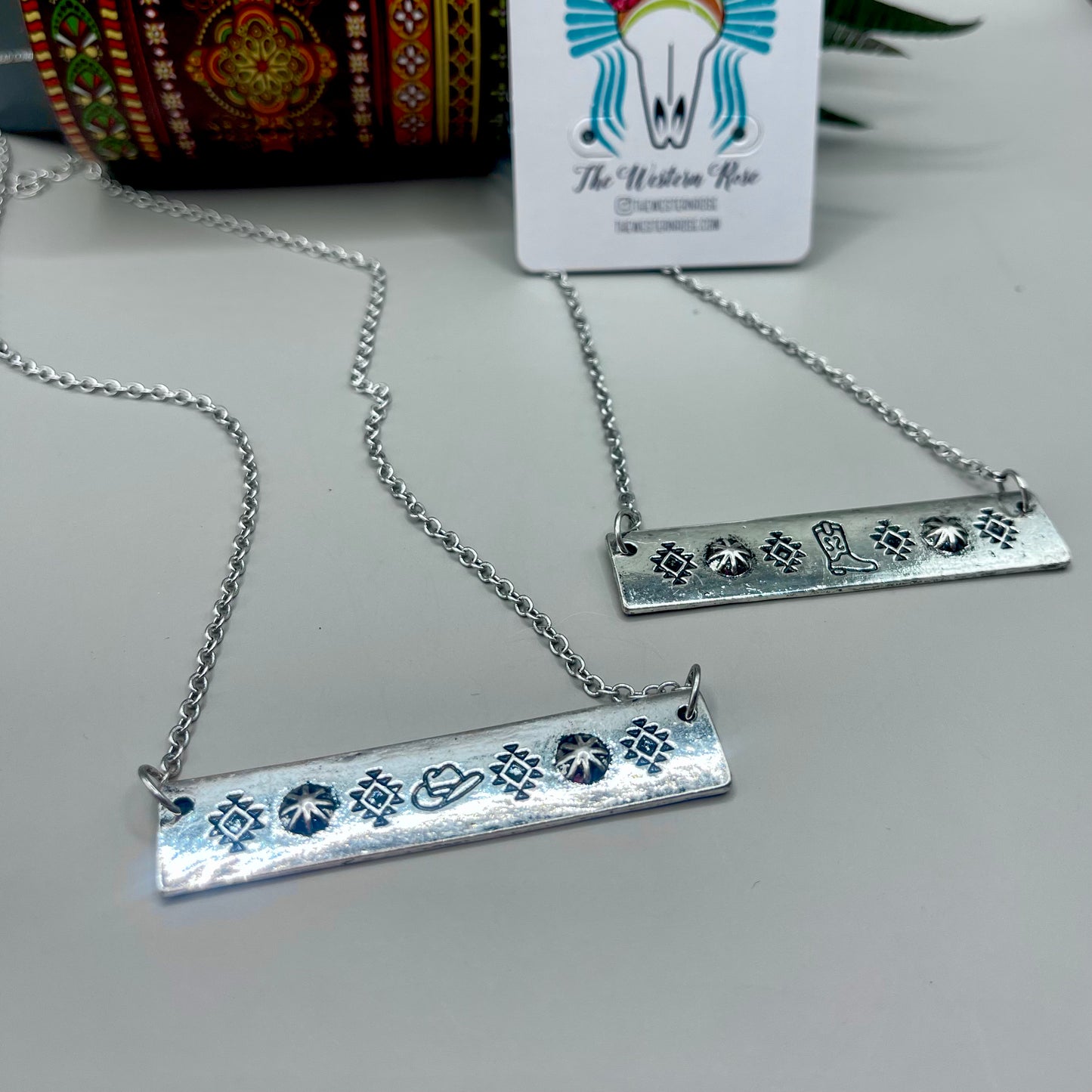 Western Days Bar Necklace
