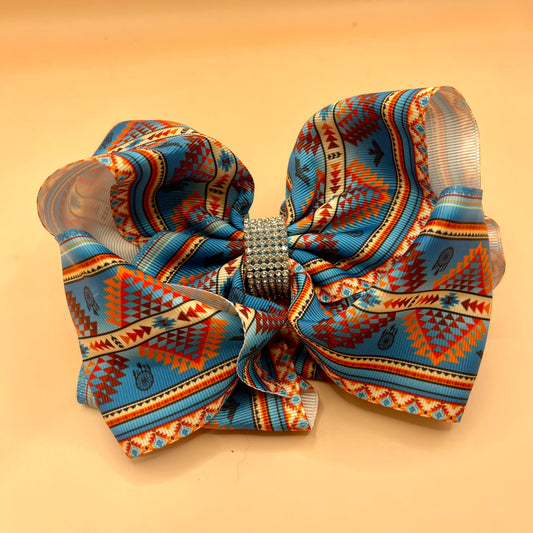 Aztec Hair Bow
