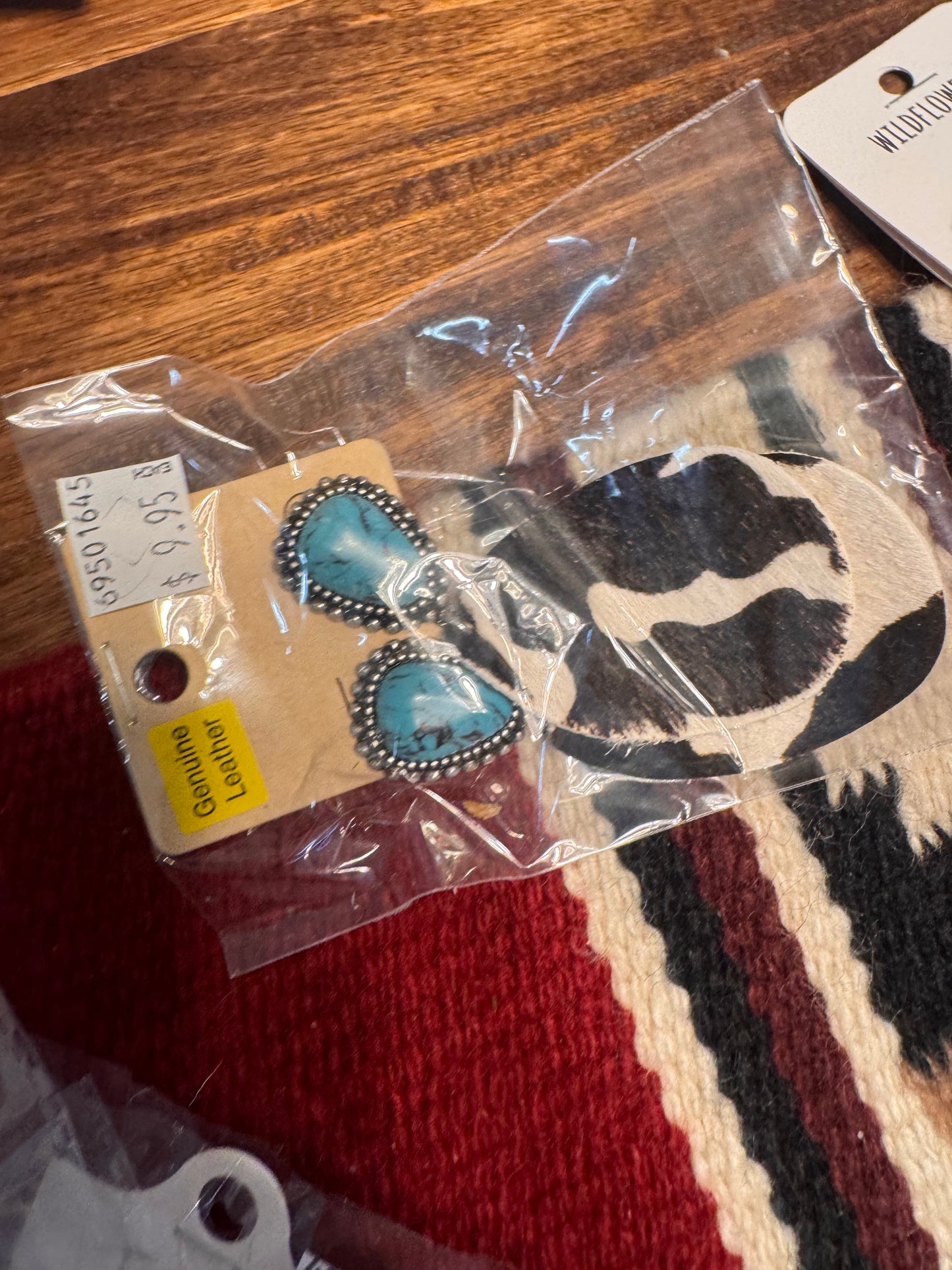 TQ Cowhide Earring