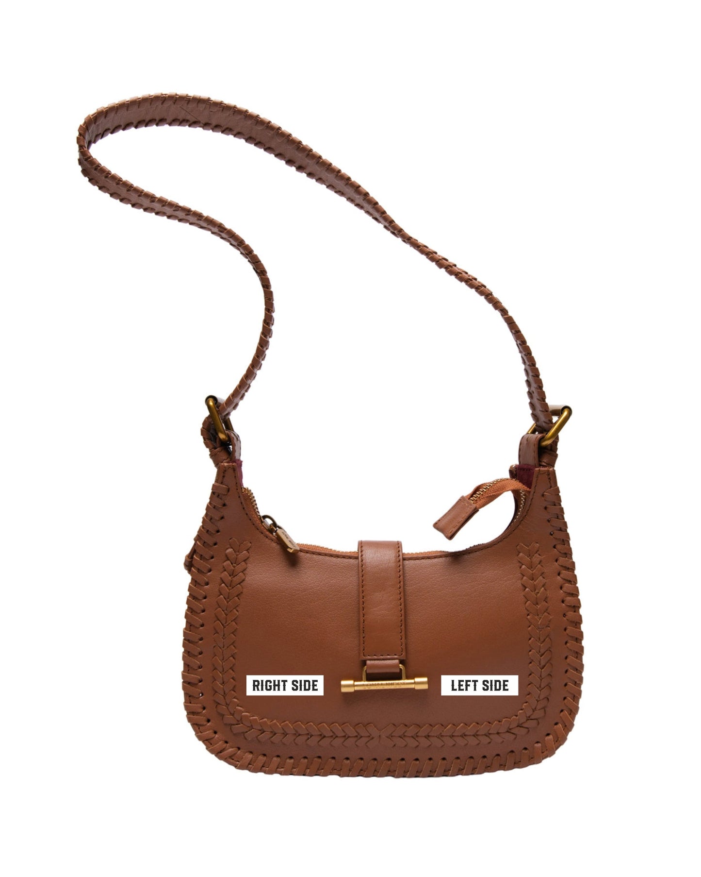 Loyal West Dannia Medium Purse - Saddle Brown