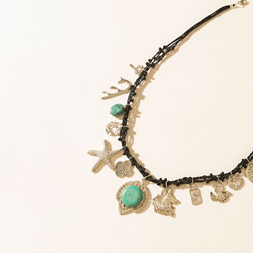 Myra Explorer's Tale Charm Necklace