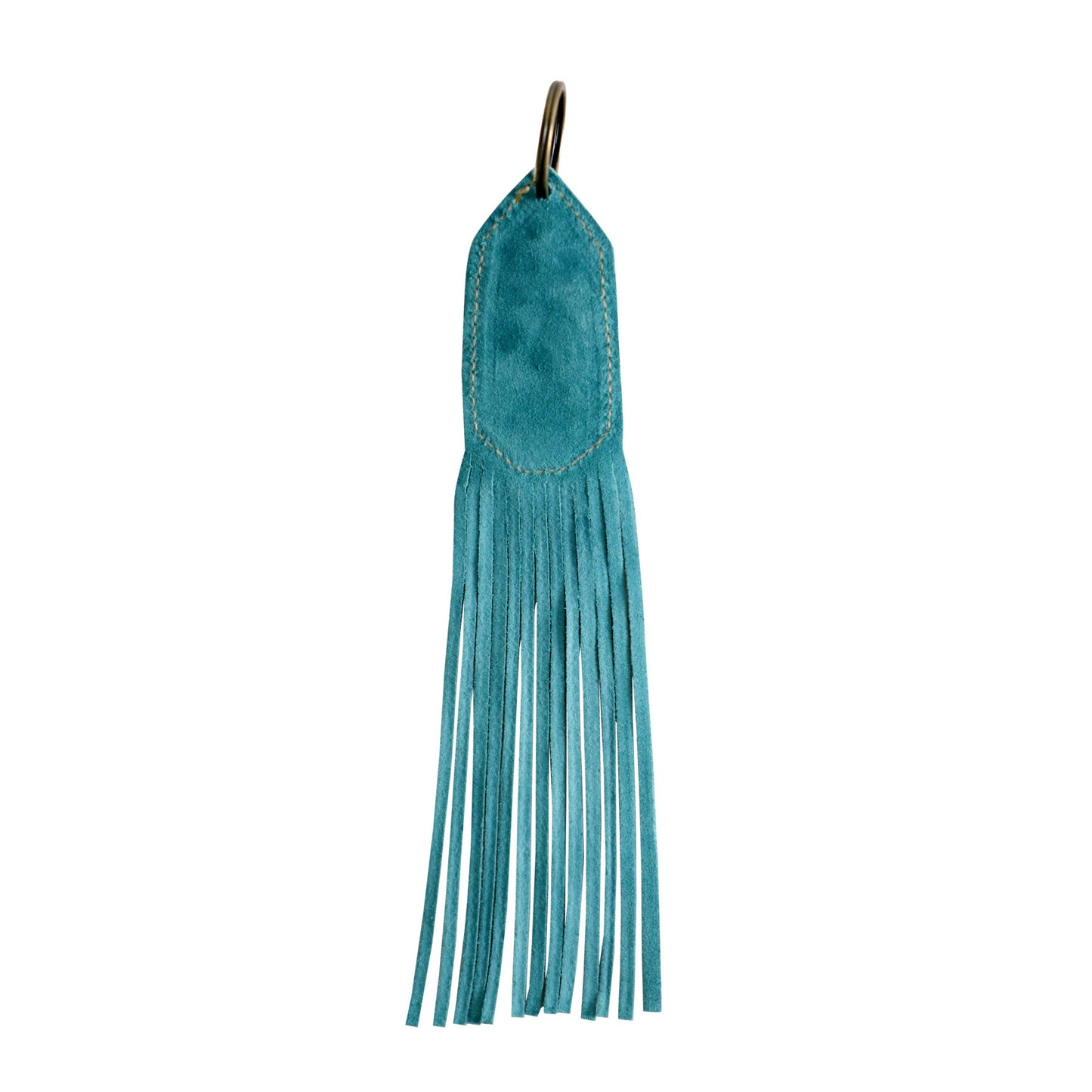 Aqua Leaf Key Fob