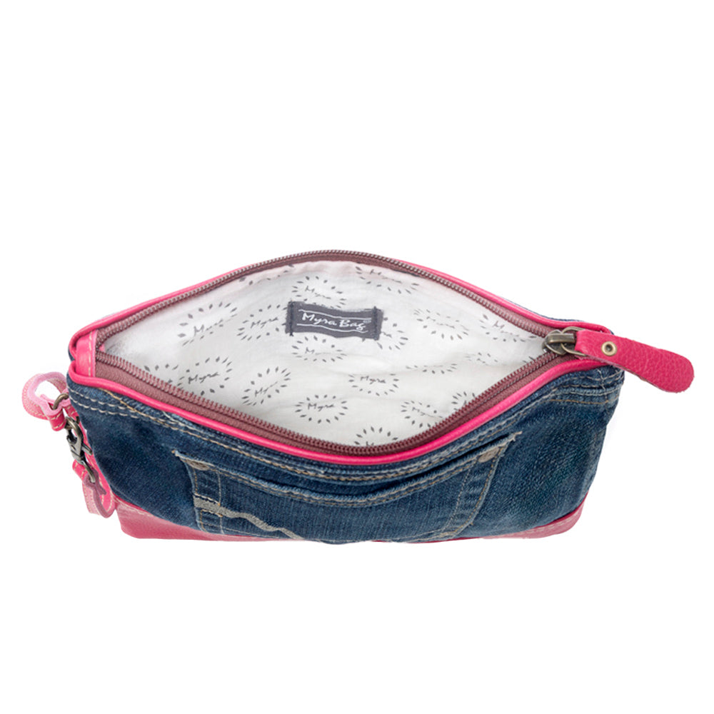 Charley Denim Pouch