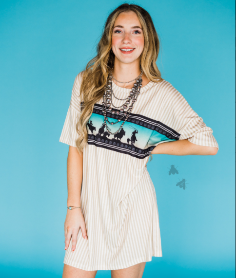 Clint T Shirt Dress
