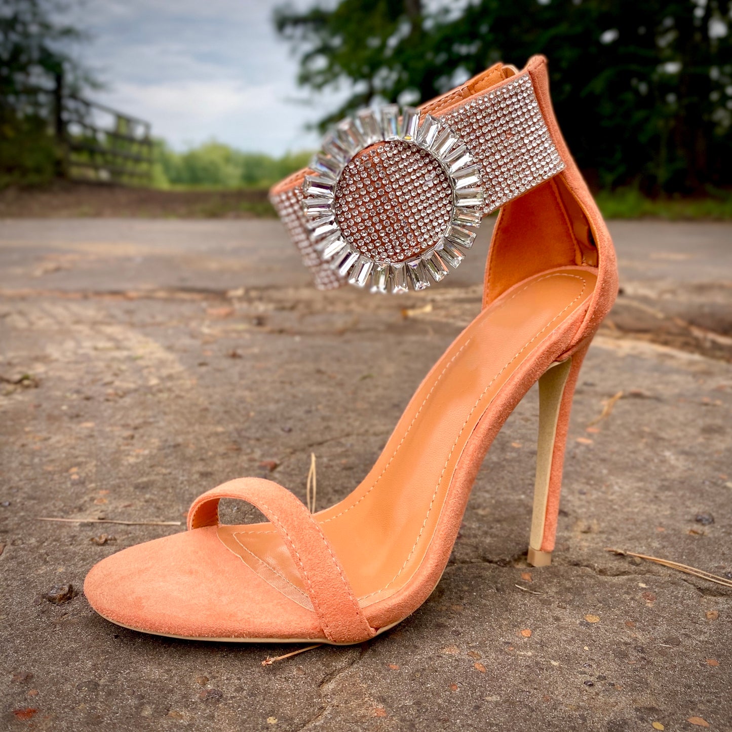 Autumn Rhinestone Heels