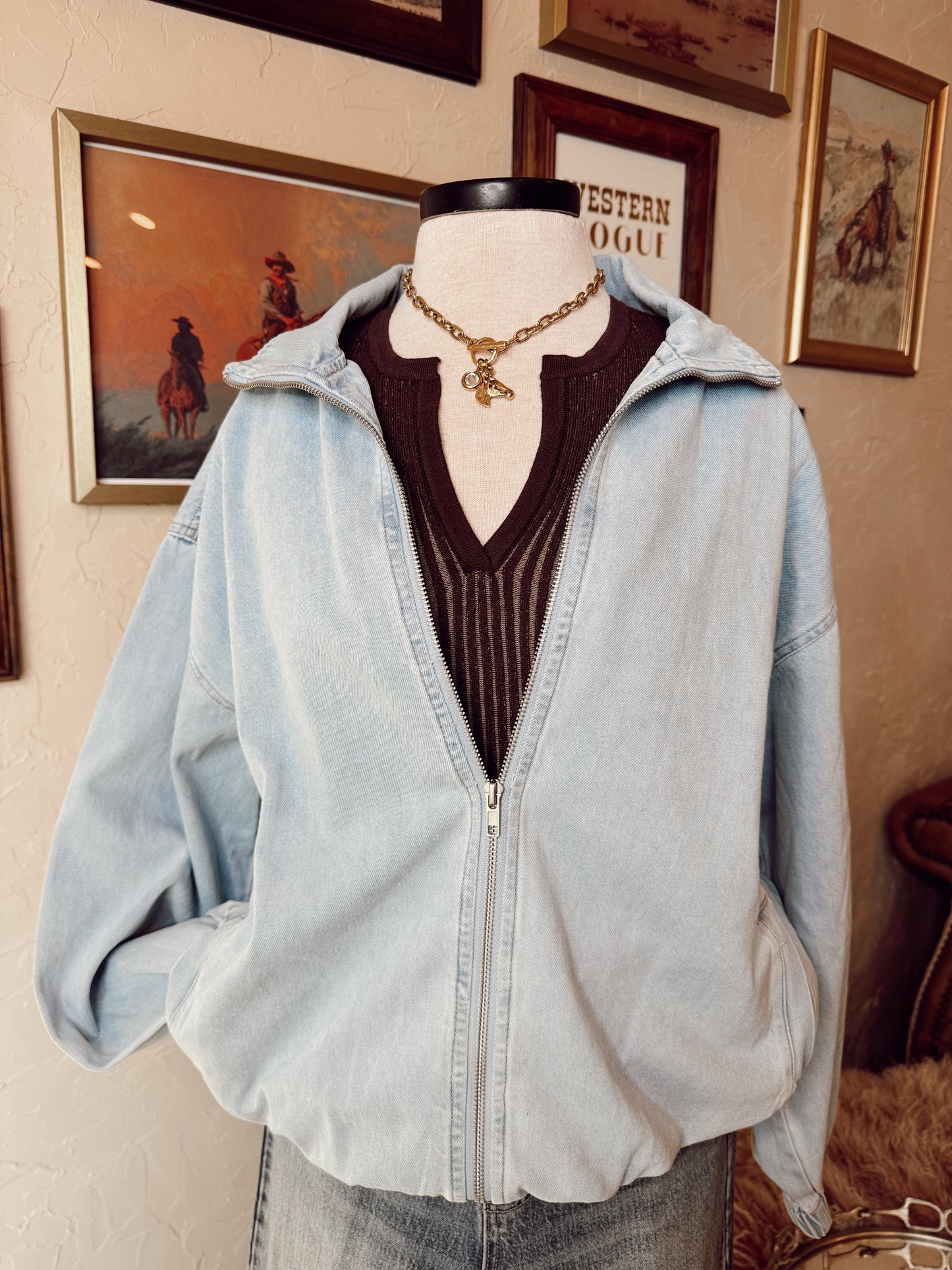 The Dante Denim Jacket EXTRA SMALL