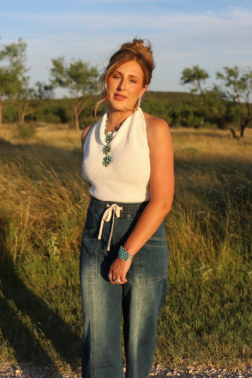 The Whatley Halter Top