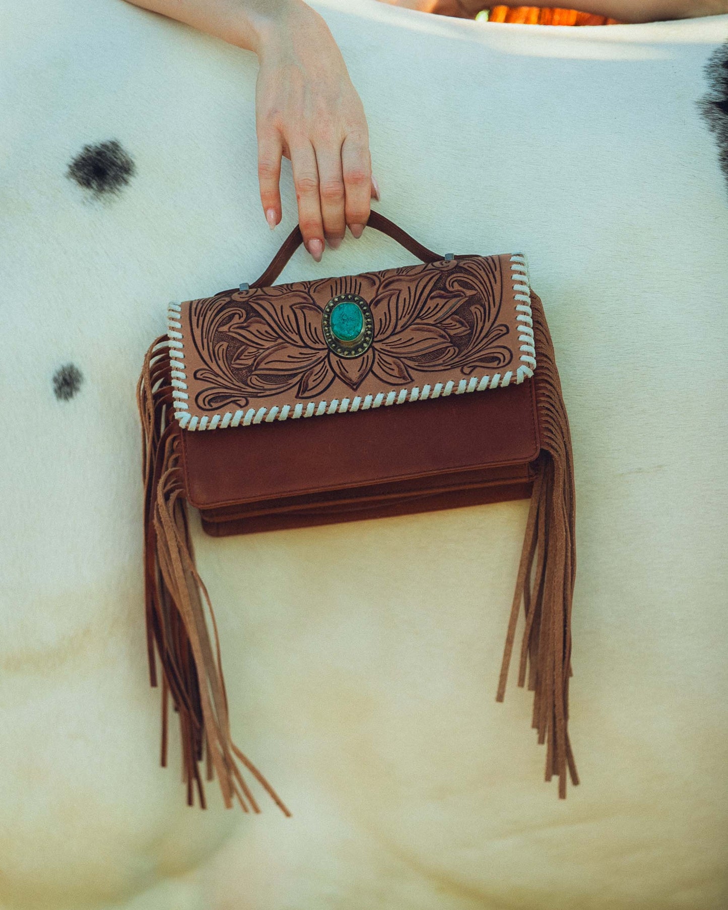Loyal West Saddle Luxe Handbag