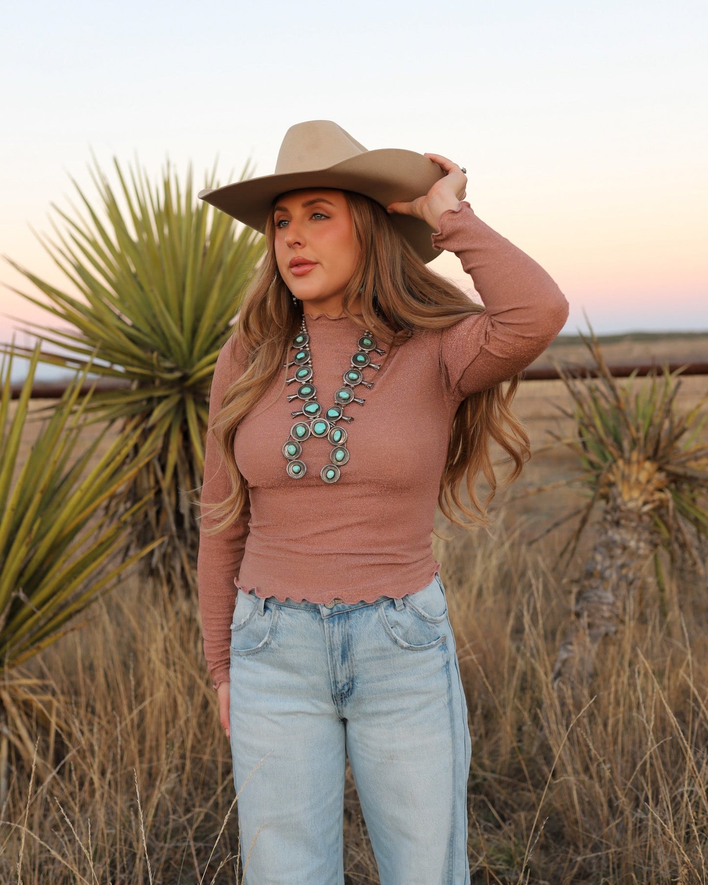 The Holli Top in Copper MEDIUM