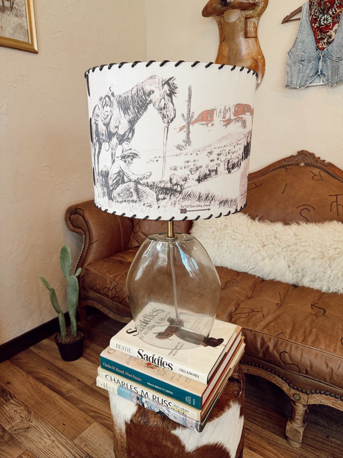 The Will James On The Plains Lampshade