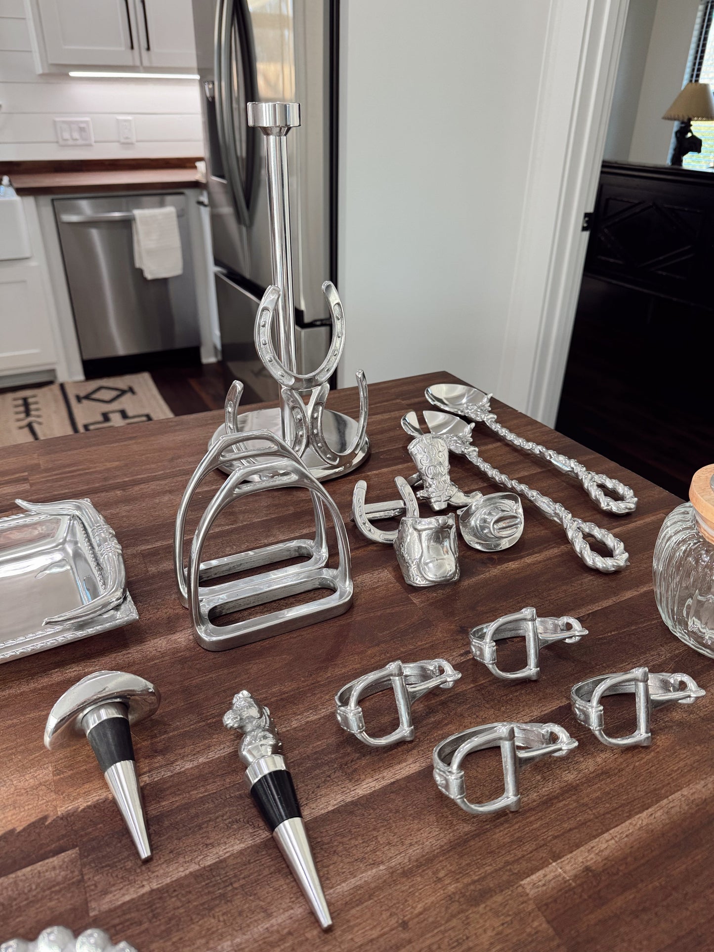 The Horse Bit Napkin Ring Set