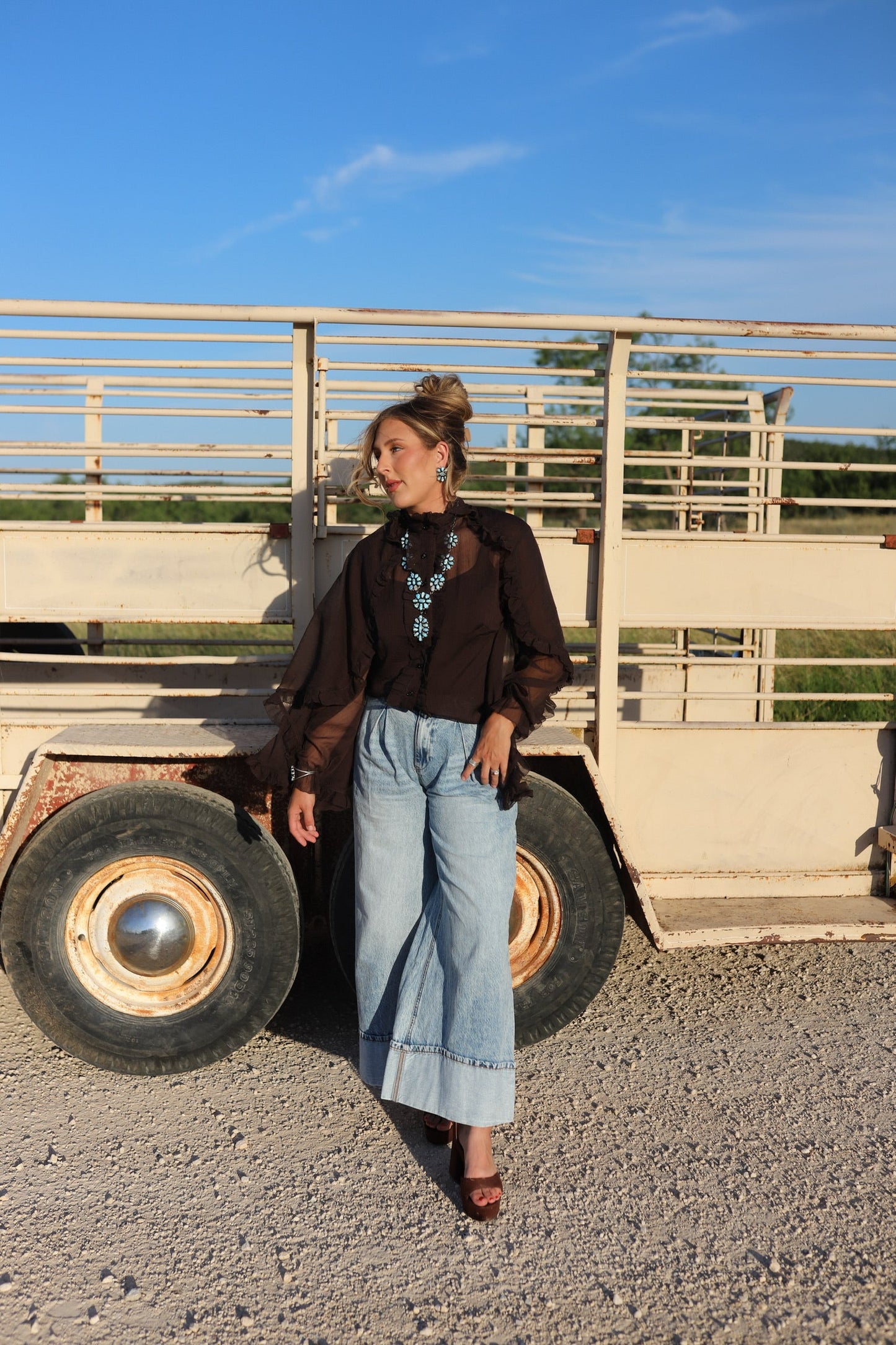 The Tustin Wide Leg Jeans