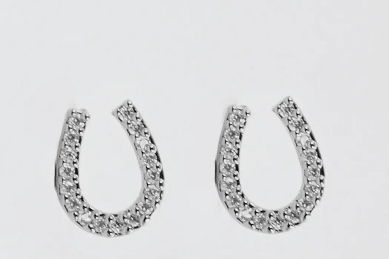 The Horseshoe Earrings {GOLD + SILVER}