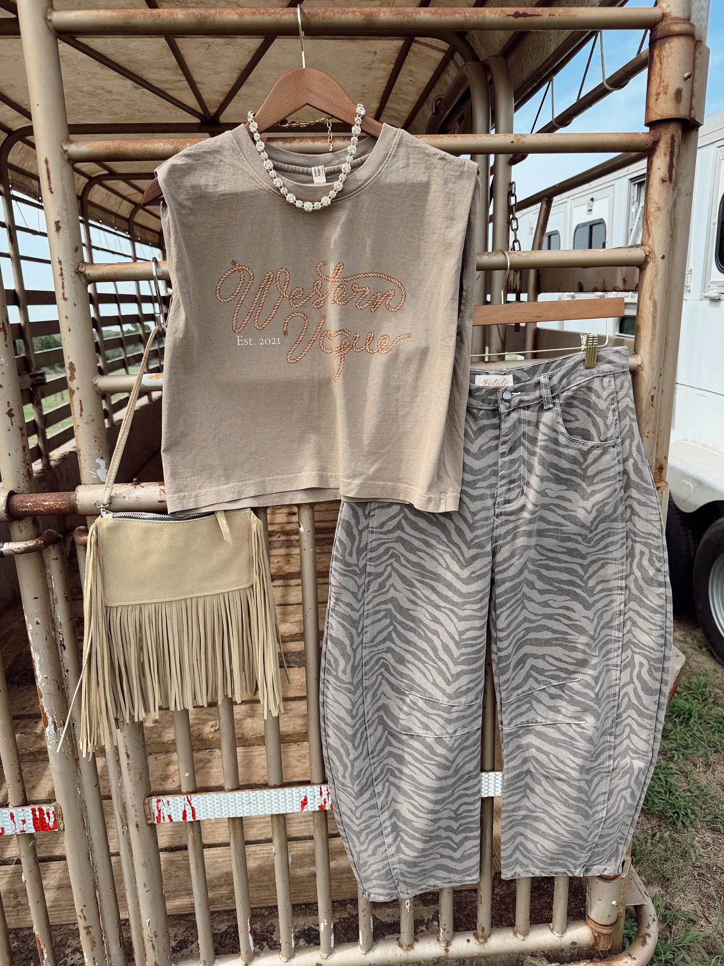 The Western Vogue Muscle Tee