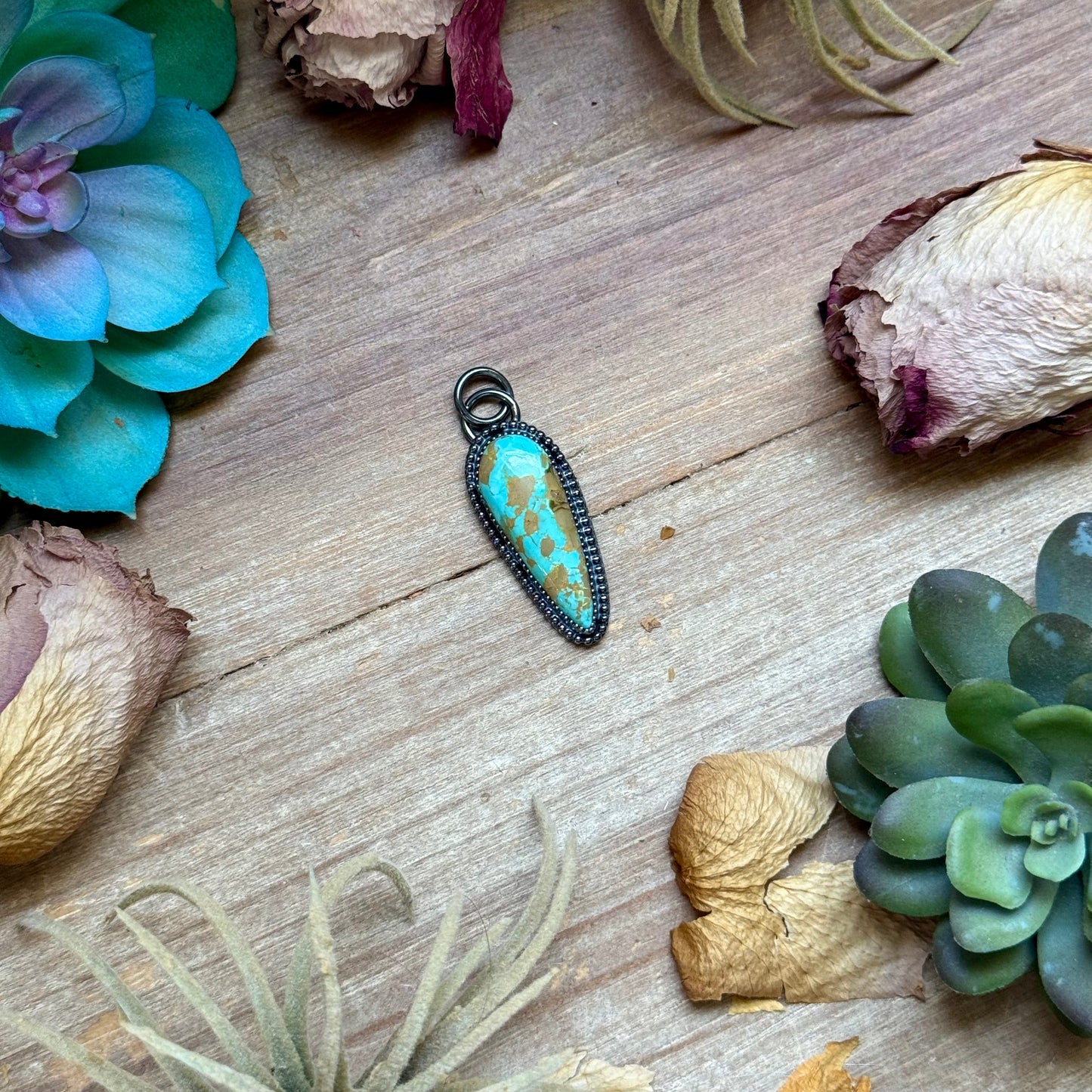 ***FREE Sterling Silver Pearl Necklace + MJ Royston Turquoise Pendant