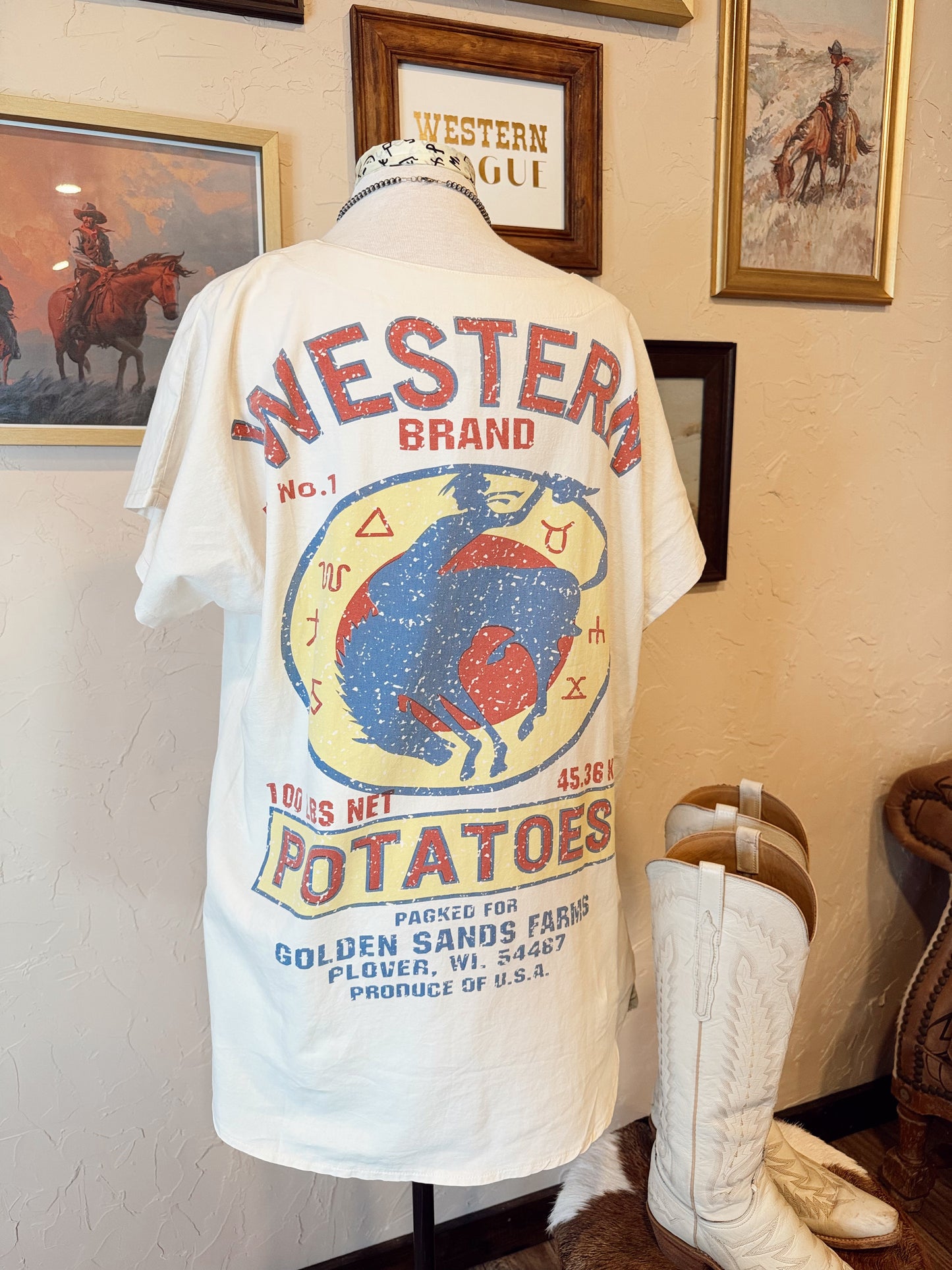 The Seasons Best Branded Bronc Top