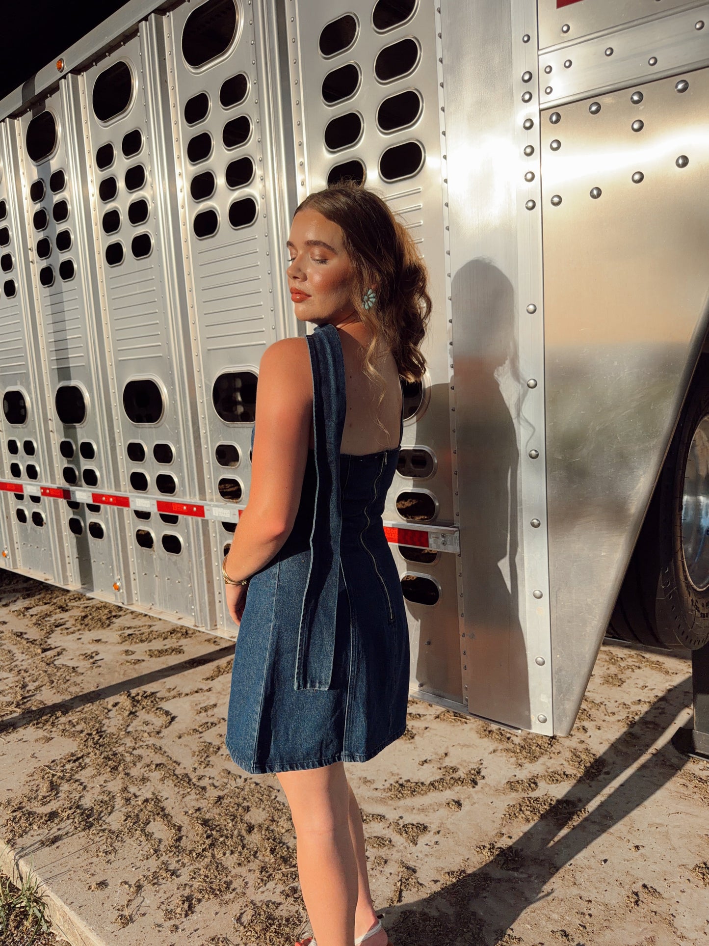 The Davie Denim Dress