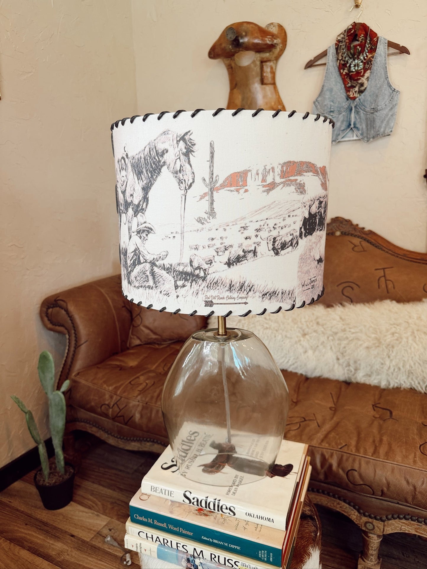 The Will James On The Plains Lampshade