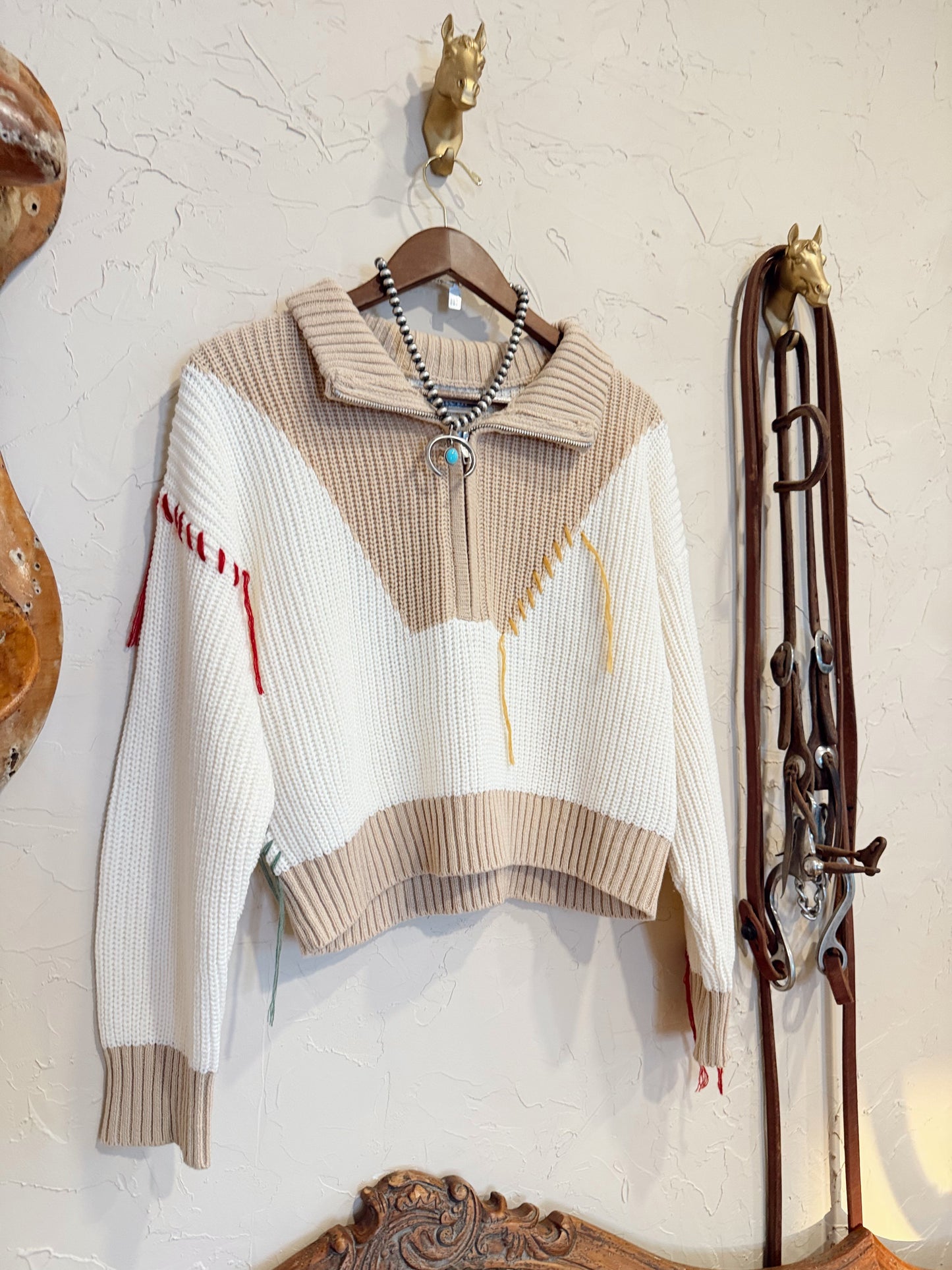 The Jessie Embroidered Sweater