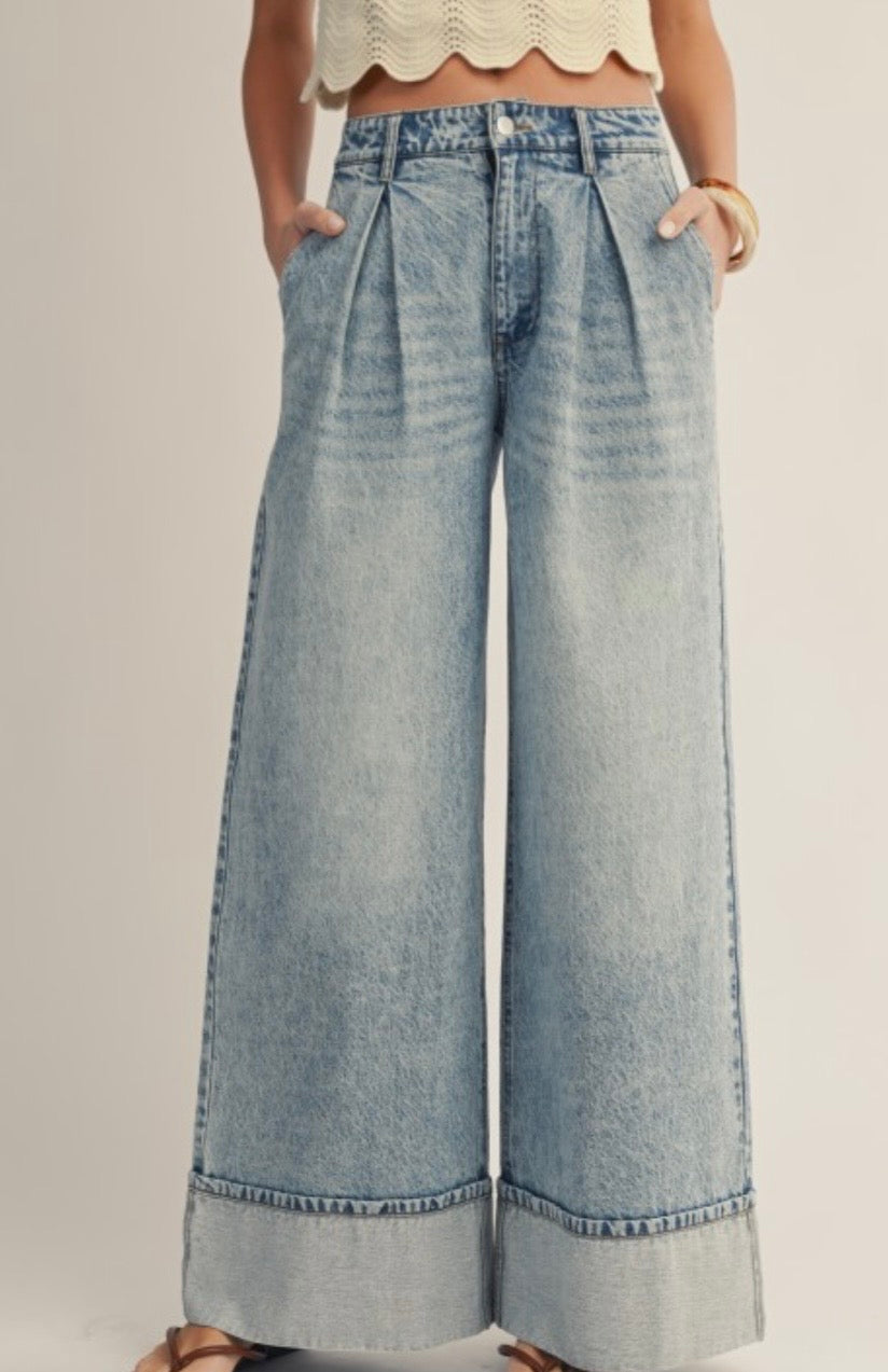 The Tustin Wide Leg Jeans