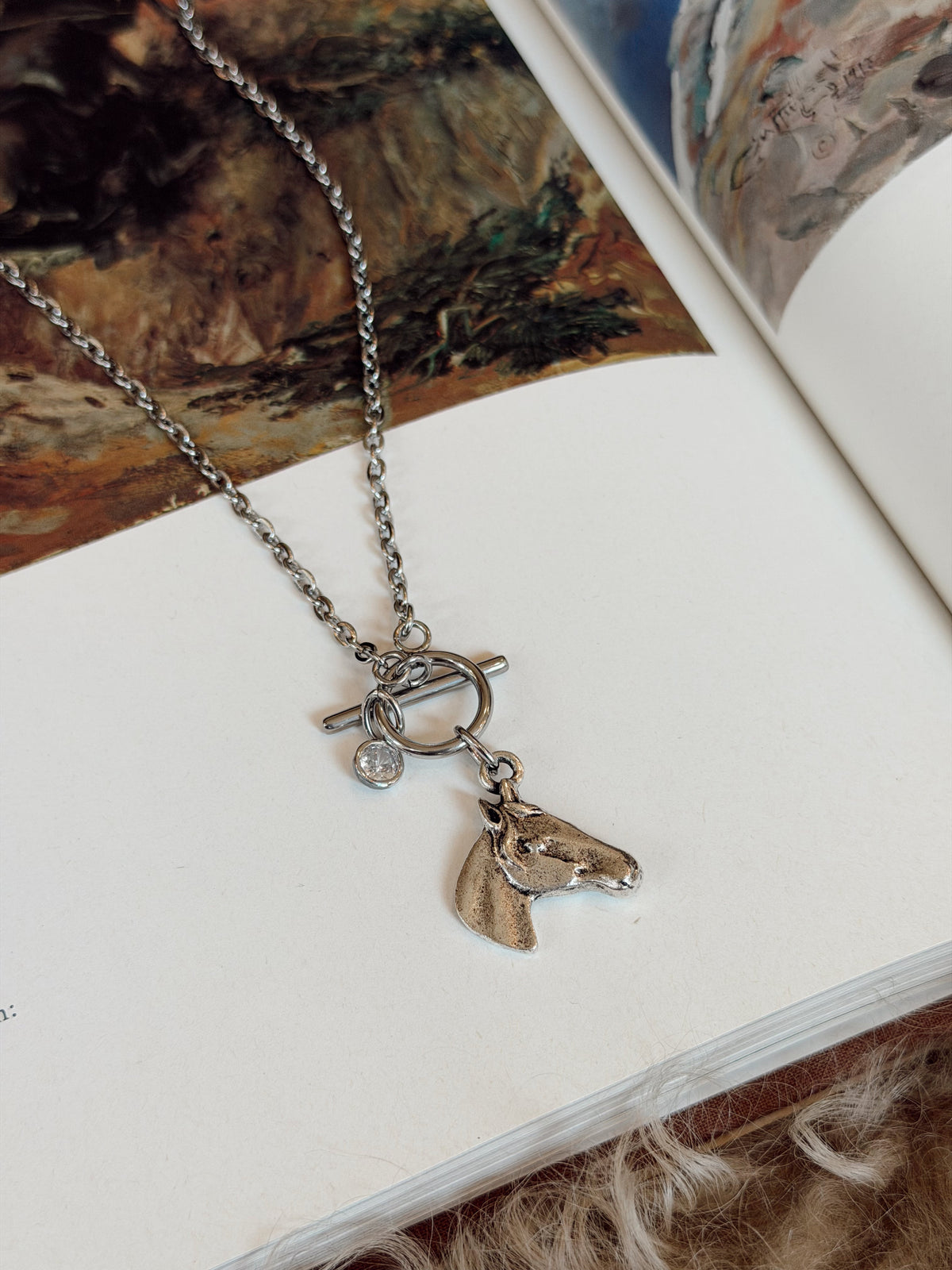 The Filly Necklace in Silver