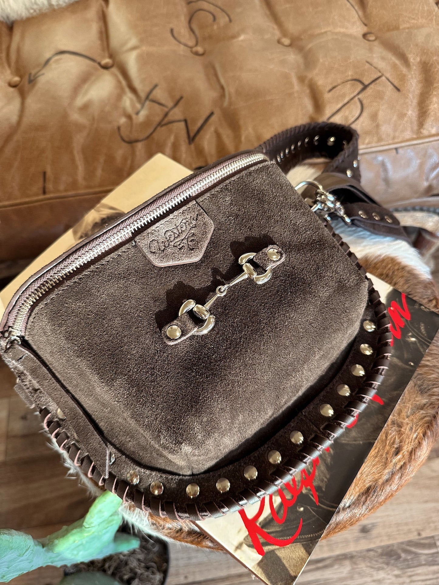 The Western + Co. Lil’ Bit Bum Bag in Bay