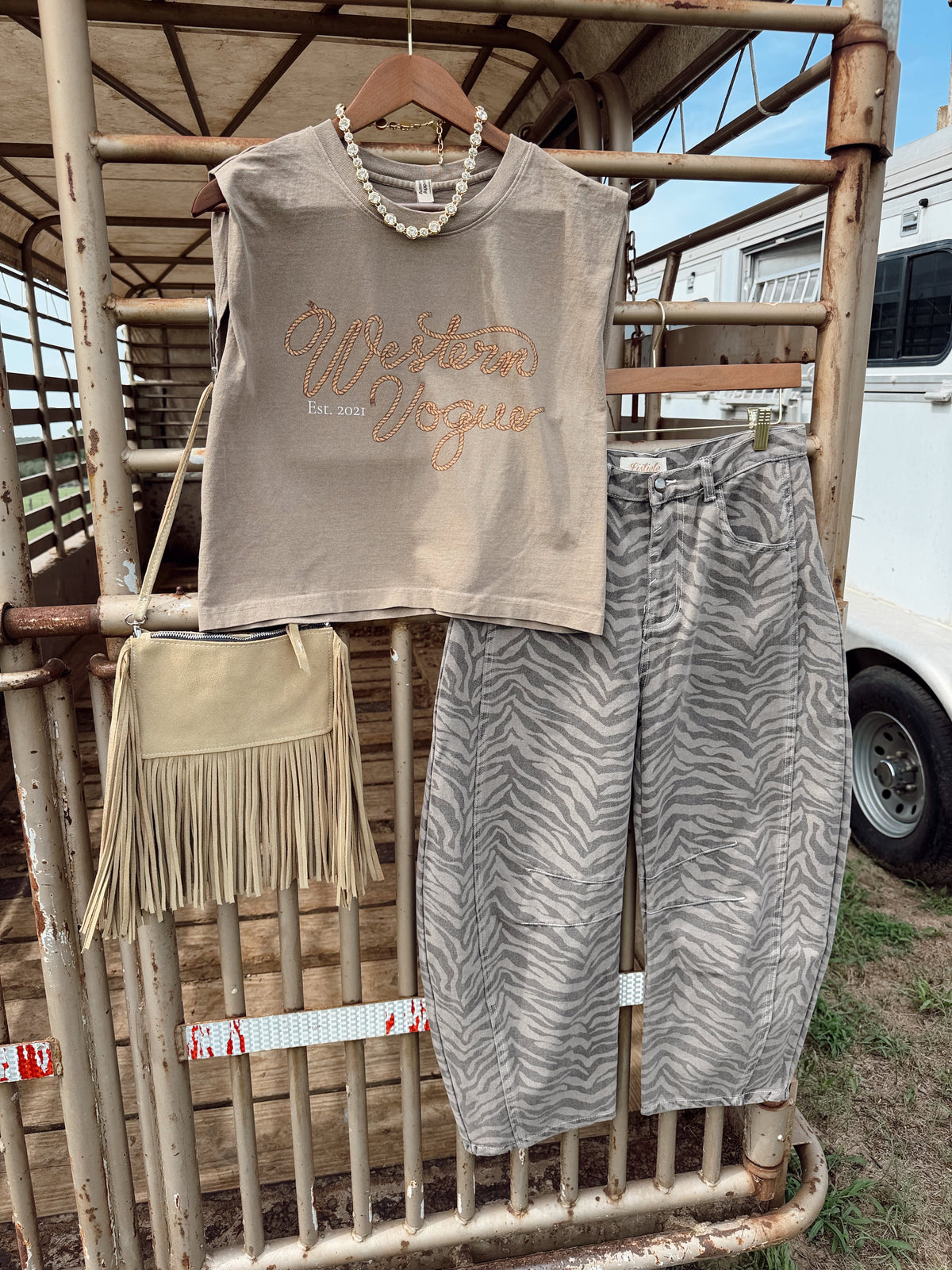 The Western Vogue Muscle Tee