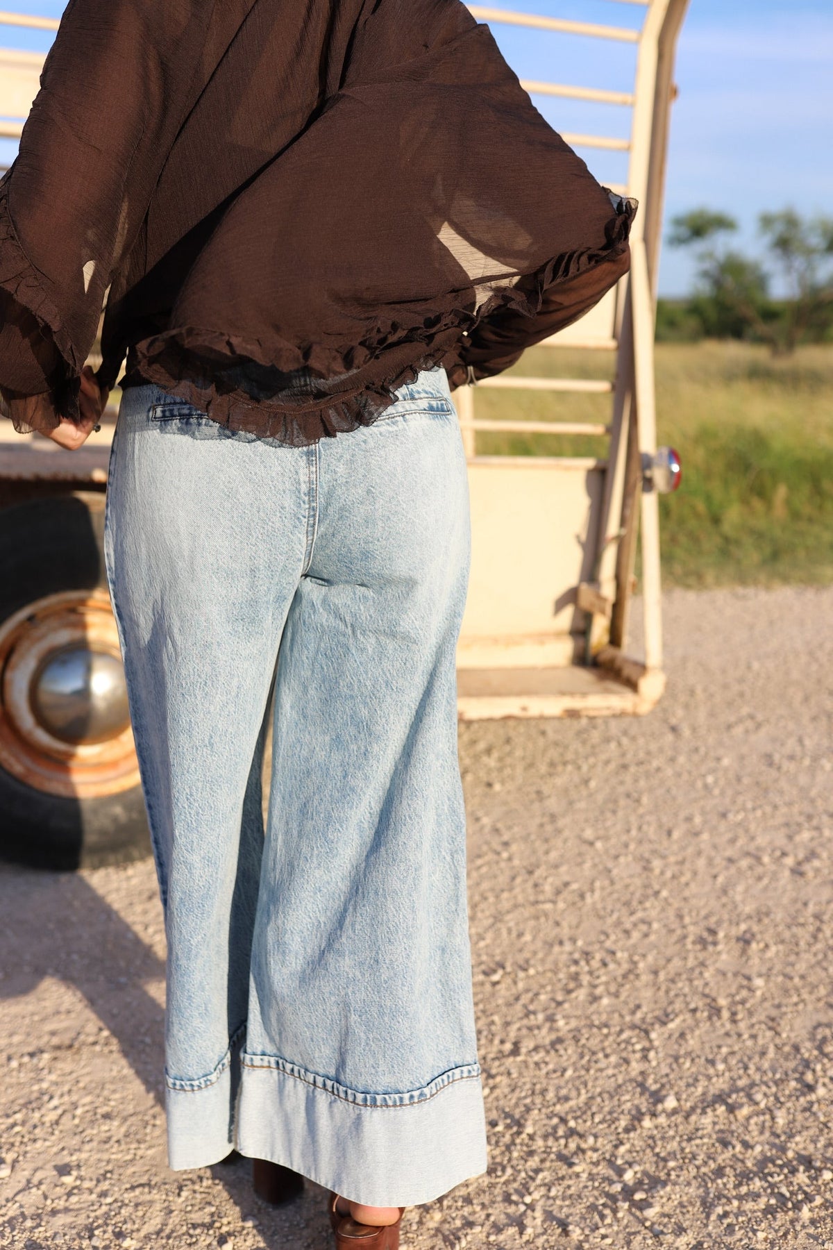 The Tustin Wide Leg Jeans