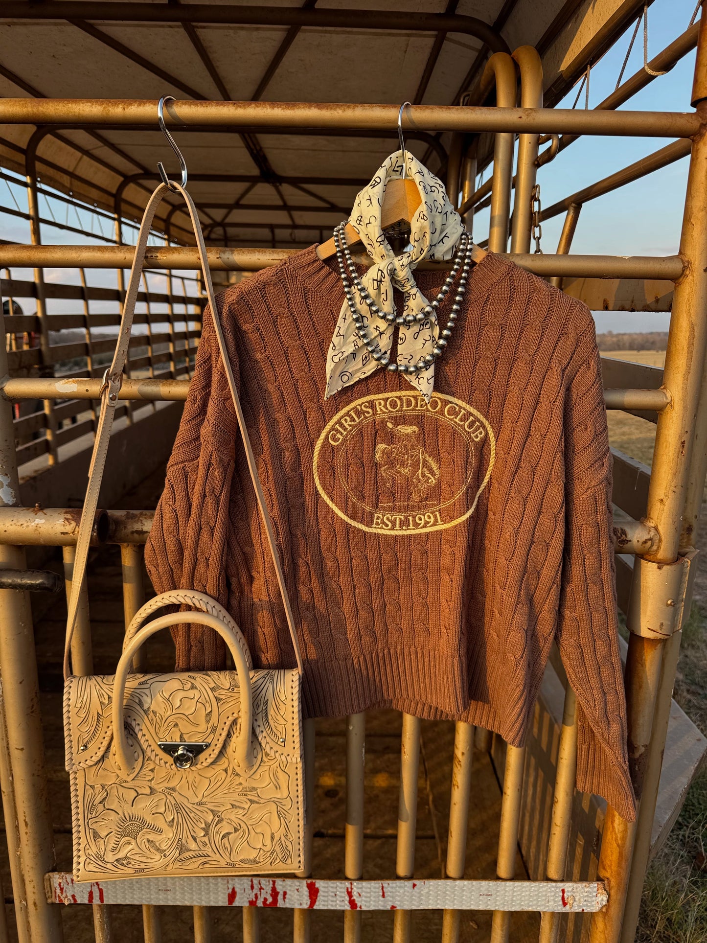 The Girl's Rodeo Club Sweater