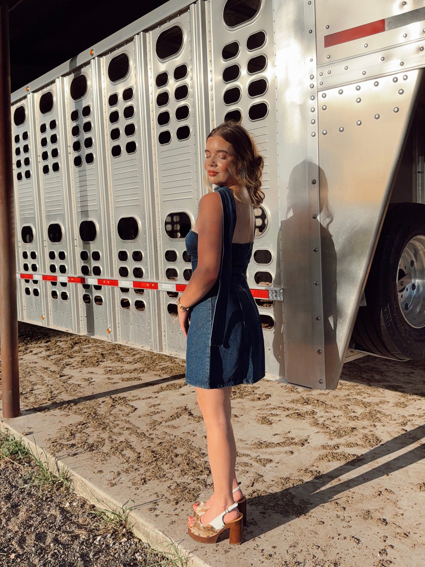 The Davie Denim Dress