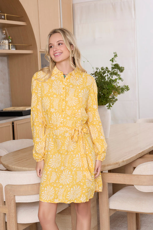 Resplendent Shirt Dress