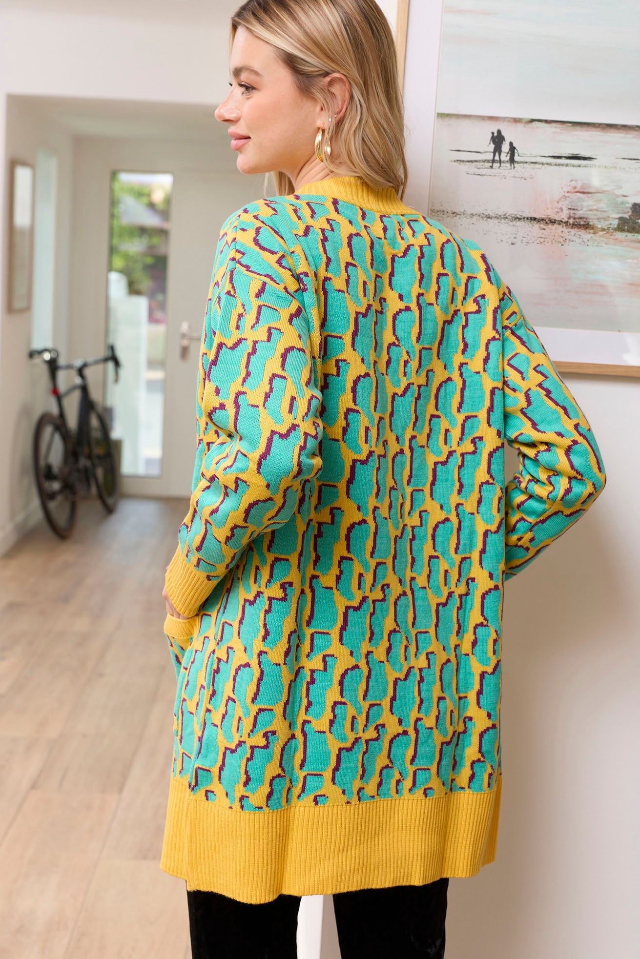 Alexa Tri-Tone Cardigan