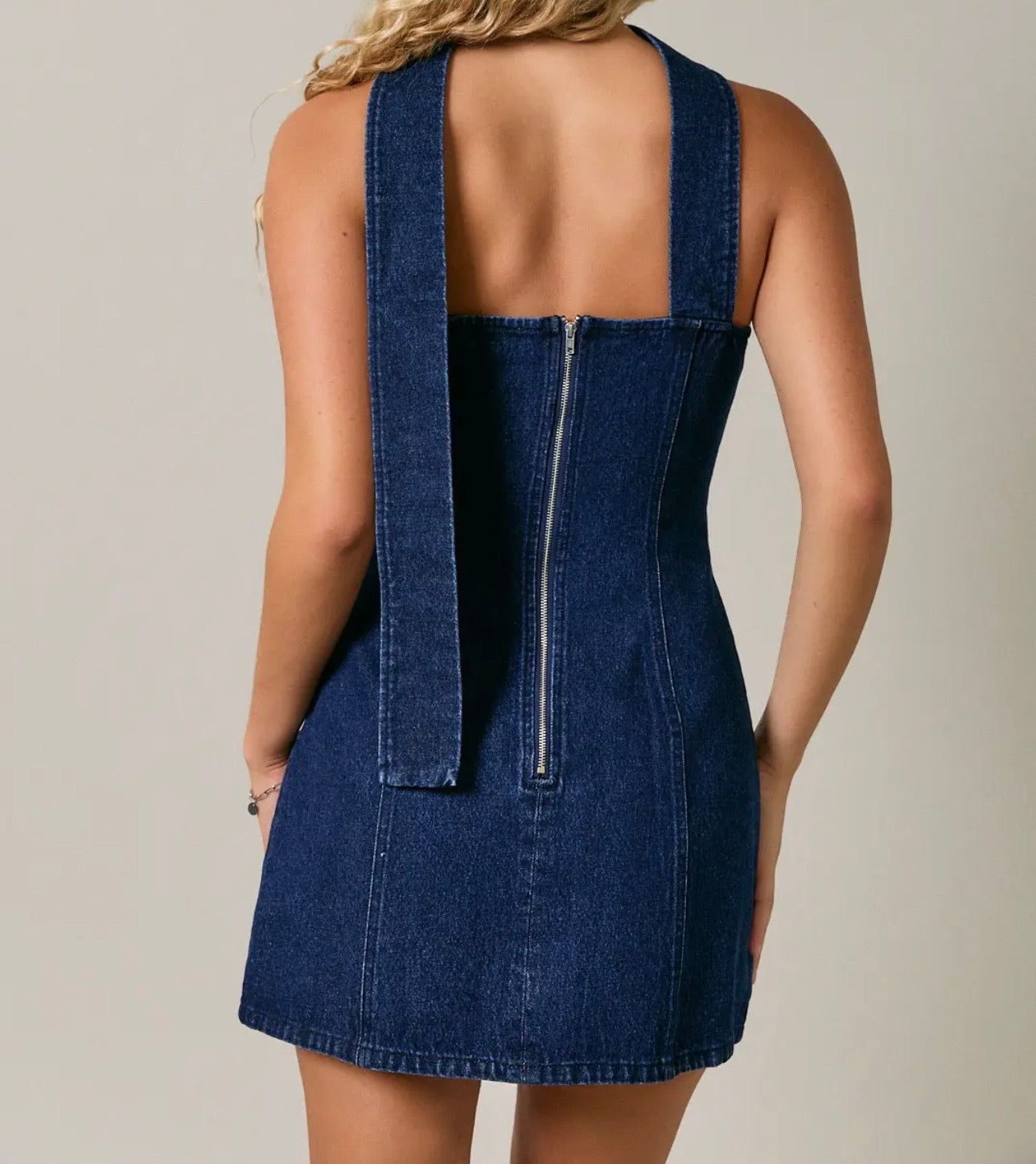 The Davie Denim Dress