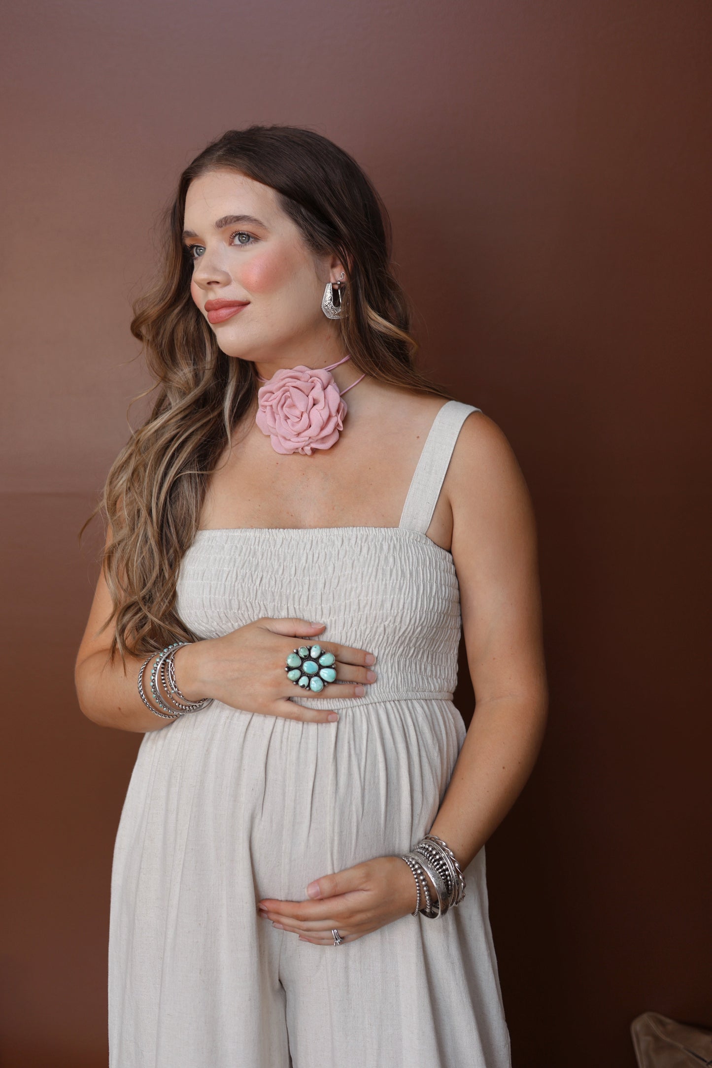 The Jasper Jumpsuit in Oatmeal