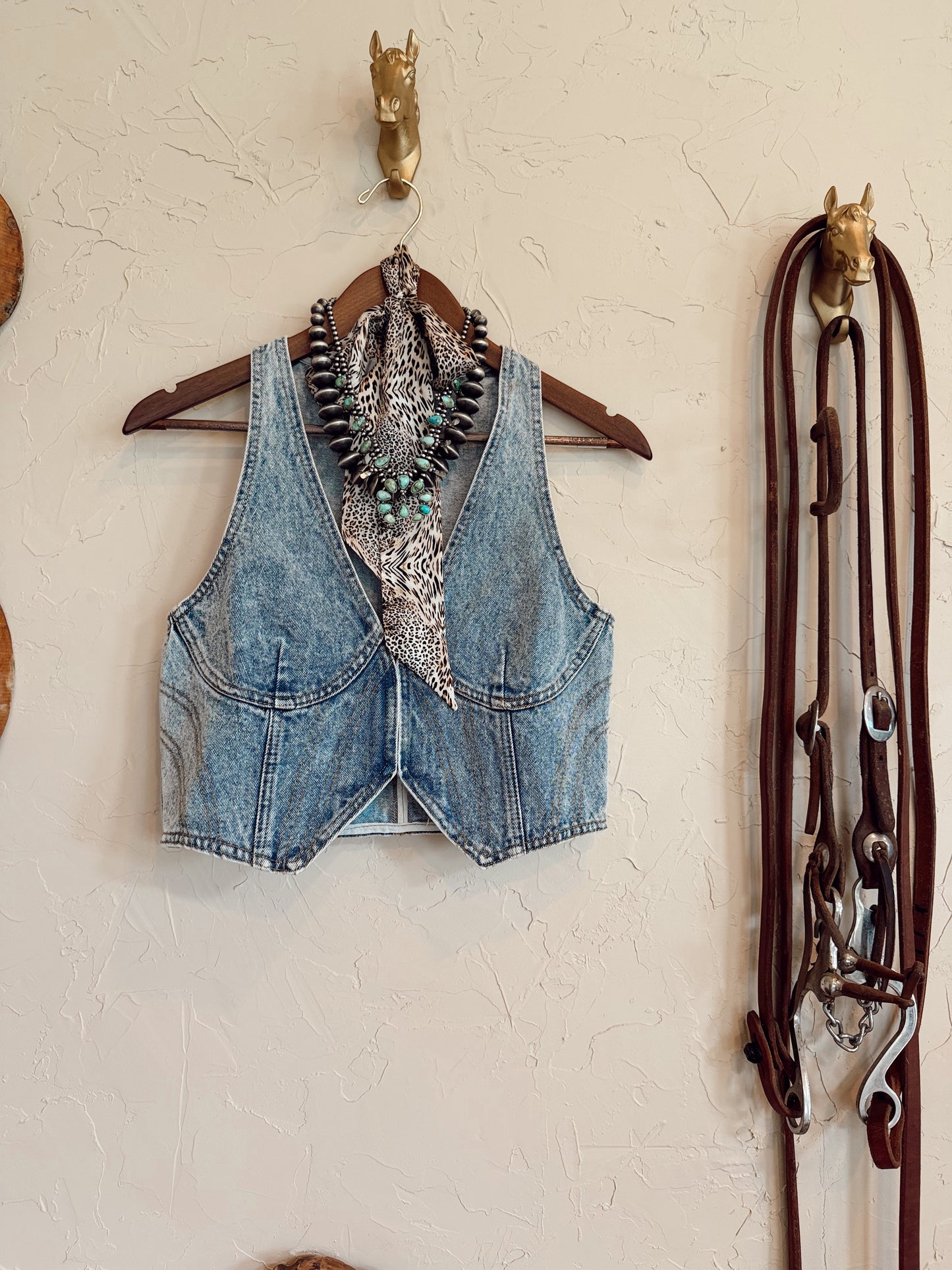 The Devan Denim Top