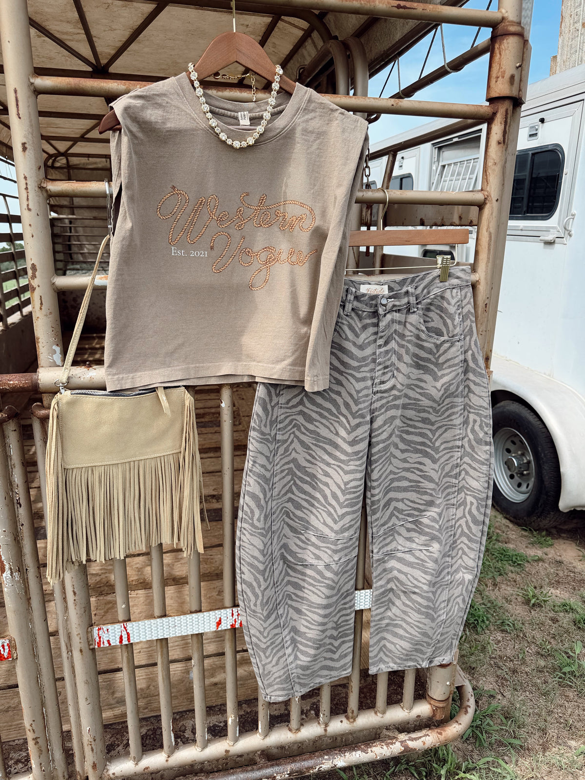 The Western Vogue Muscle Tee