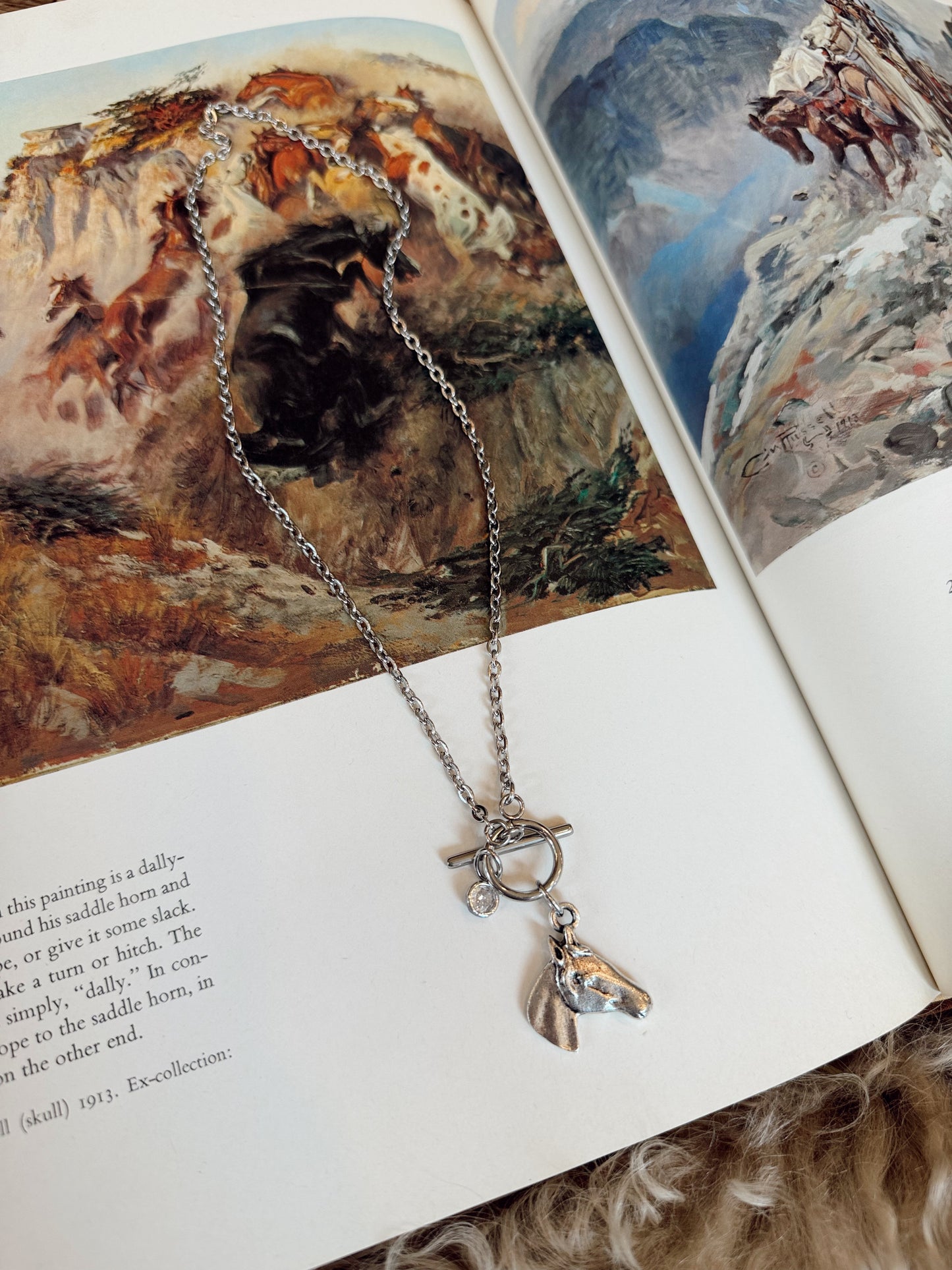The Filly Necklace in Silver