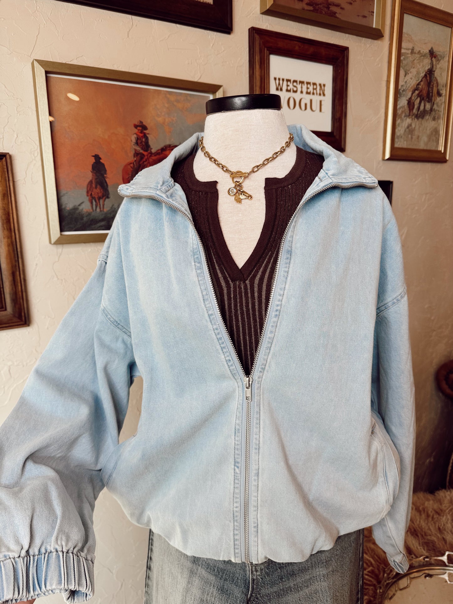 The Dante Denim Jacket EXTRA SMALL