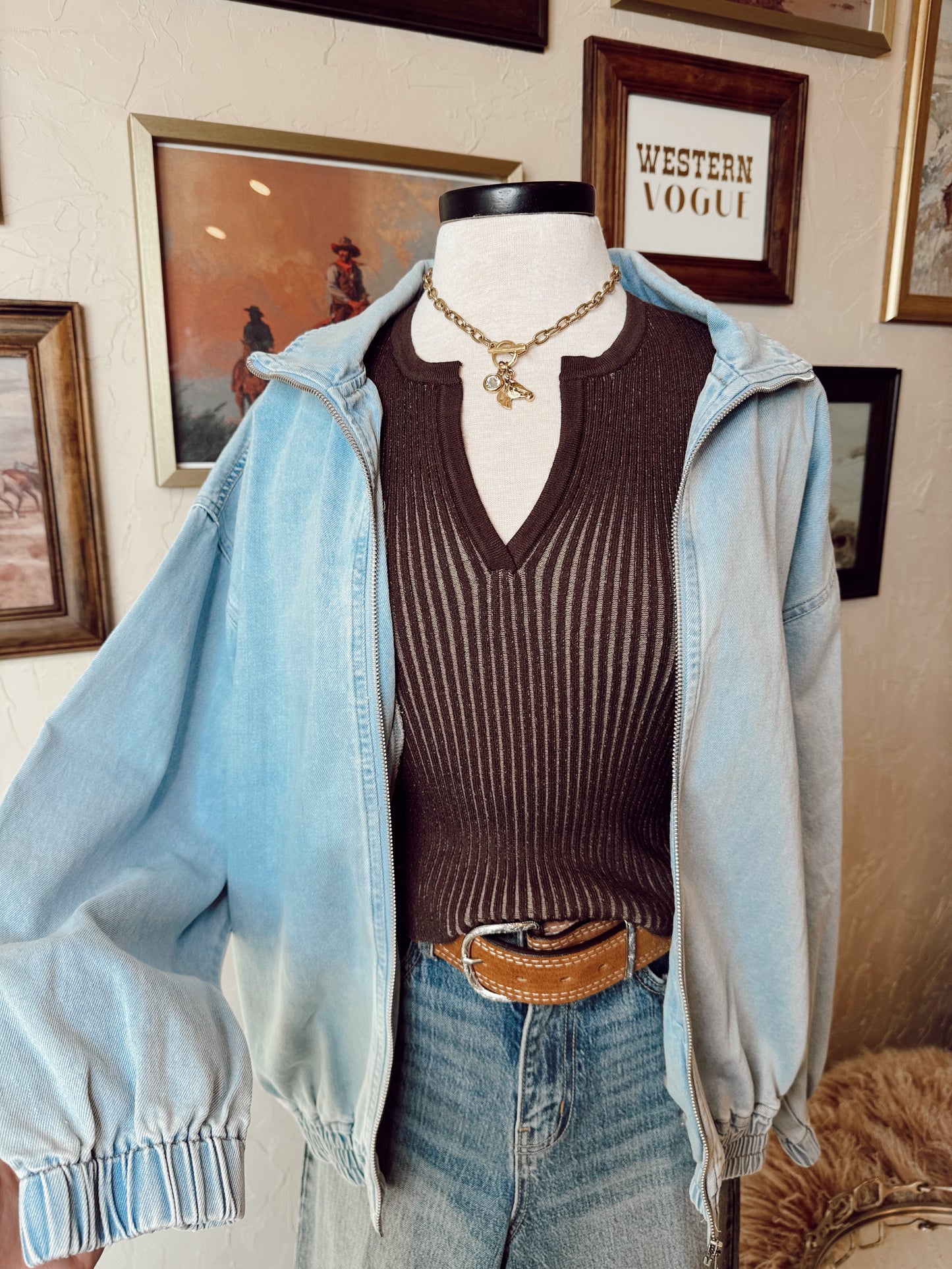 The Dante Denim Jacket EXTRA SMALL