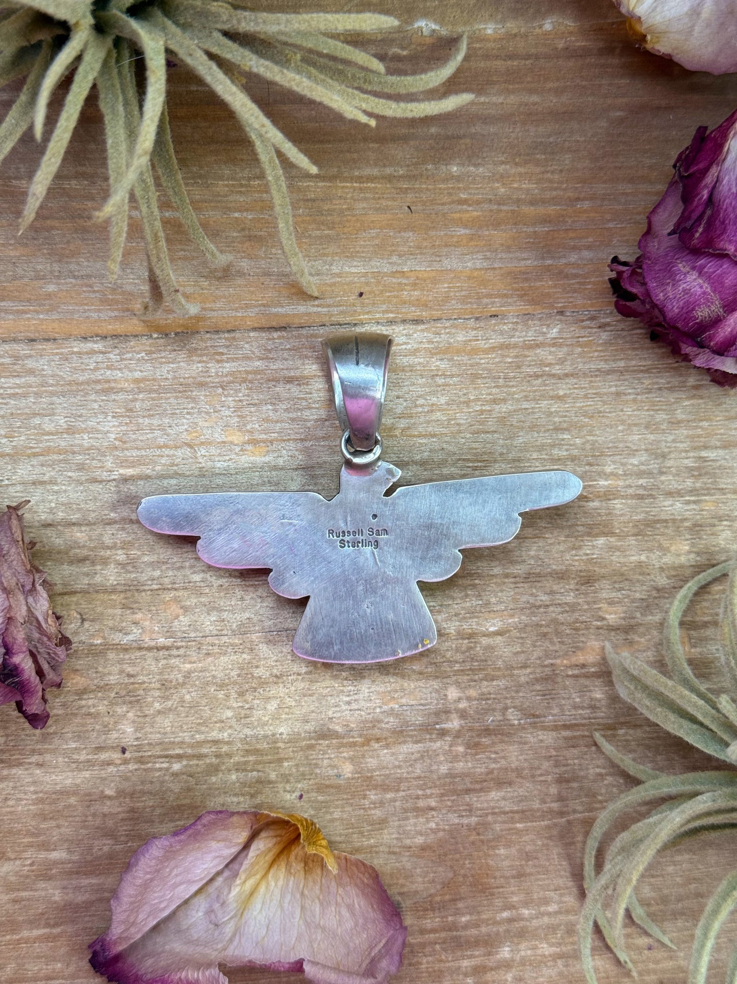 Sterling Silver Thunderbird Pendant