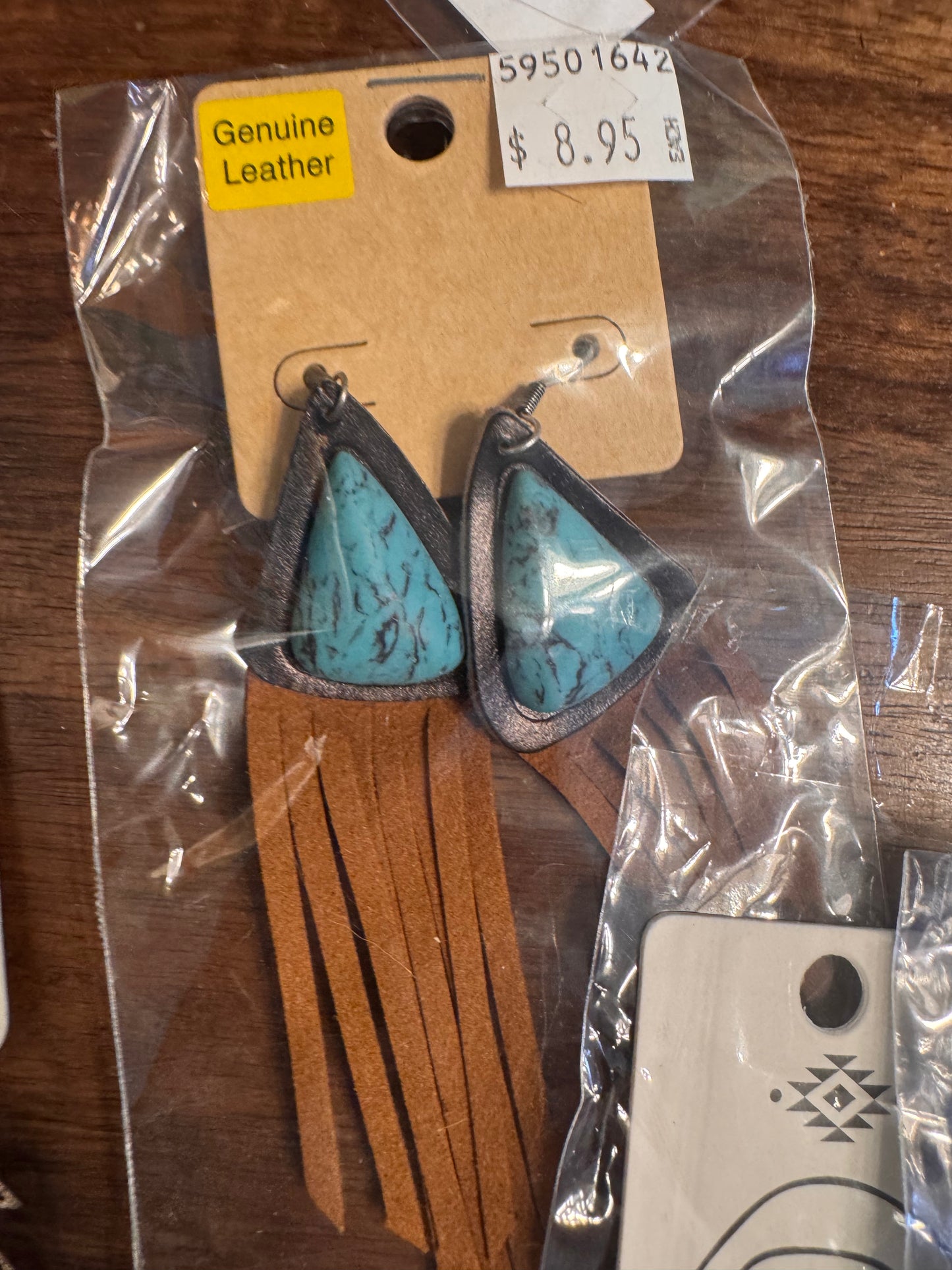 TQ Brown Fringe Earring