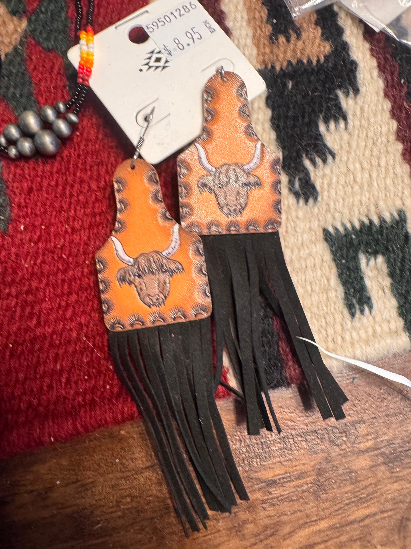 highland ear tag earring