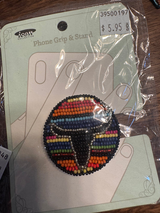 Seeed bead ohone grip