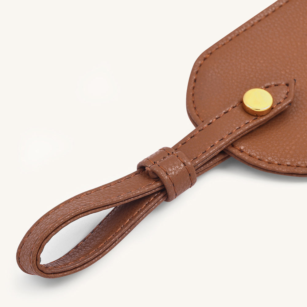 Alexis Travel Tag - Tan