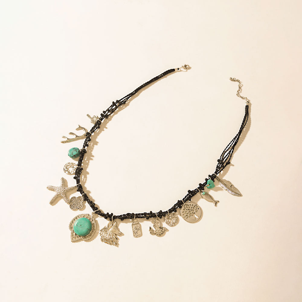 Myra Explorer's Tale Charm Necklace