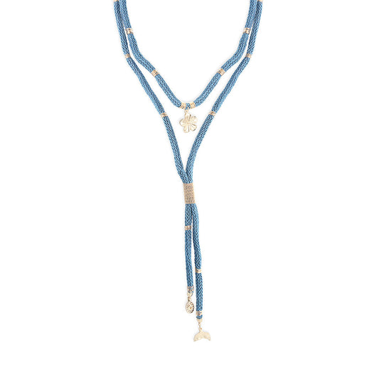 Seaside Melody Lariat Necklace