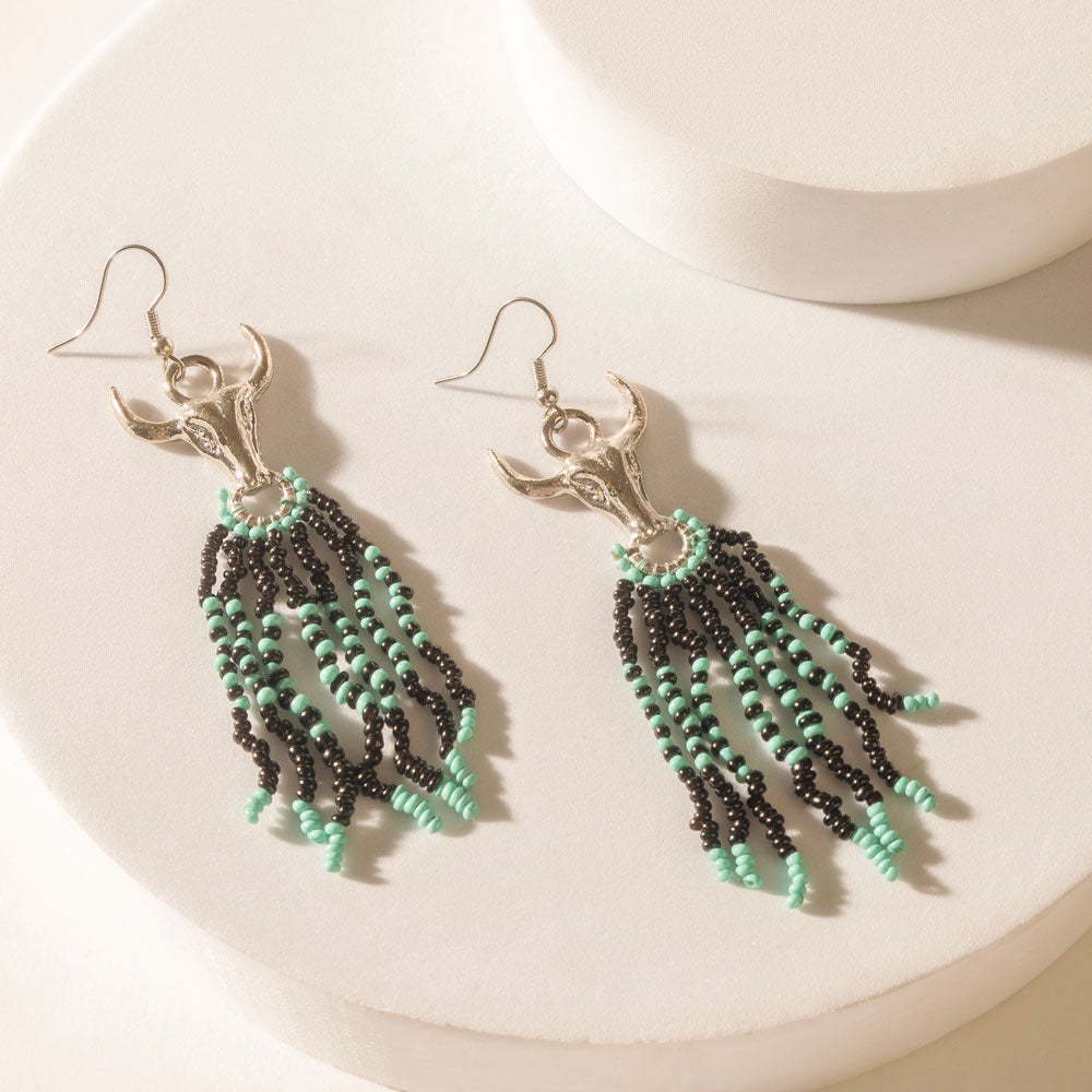 Myra Wichita Bones Earrings in Canyon Blue